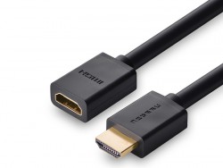 Cáp HDMI Ugreen UG-10141 nối dài 1M hỗ trợ 4K 2K chính hãng 