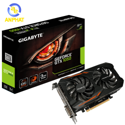 VGA Gigabyte GeForce® GTX 1050 3GB OC (GV-N1050OC-3GD)