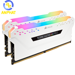 Ram Corsair Vengeance RGB Pro 16GB (2x8GB) DDR4 3000MHz White