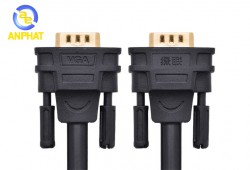 Cáp VGA 3+6C Ugreen UG-11633 dài 10M cho Màn Hình, Máy Chiếu Chính Hãng 