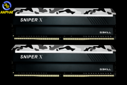 Ram G.Skill Sniper X 16GB (2x8GB) DDR4 2666MHz (F4-2666C19D-16GSXW)