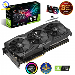 VGA ASUS ROG Strix GeForce RTX 2070 OC edition 8GB GDDR6 (ROG-STRIX-RTX2070-O8G-GAMING)