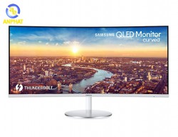 Màn hình máy tính Samsung LC34J791WTEXXV 34 inch QHD 100Hz - màn cong, QLED