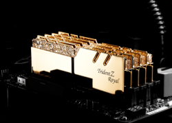 Ram G.Skill TRIDENT Z ROYAL 16GB (2x8GB) DDR4 3000MHz Gold (F4-3000C16D-16GTRG)