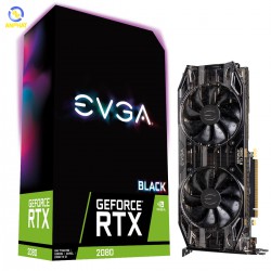 VGA EVGA GeForce RTX 2080 BLACK EDITION GAMING (08G-P4-2081-KR)