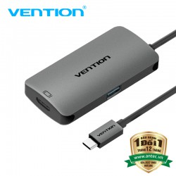 Cáp chuyển đổi Vention Type-C to HDMI/USB3.0 Converter CGIHA