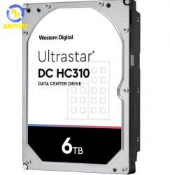 Ổ cứng HDD WD Enterprise Ultrastar DC HC310 6TB/ 7200rpm Sata 256MB HUS726T6TALE6L4