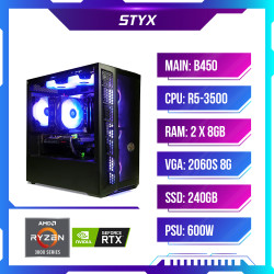 PC Gaming-Máy tính chơi game PCAP Styx