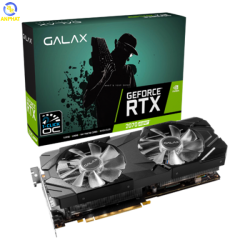 VGA GALAX GeForce RTX 2070 SUPER EX (1 Click OC) 8GB GDDR6 BLACK (27ISL6MDU9EX)