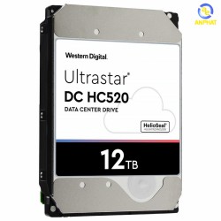 Ổ cứng WD Enterprise Ultrastar  DC HC520 12TB 7200 RPM 256MB HUH721212ALE604