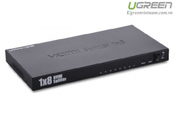 Bộ chia 1 ra 8 cổng HDMI 1.4 Chính hãng Ugreen UG-40203 Cao cấp