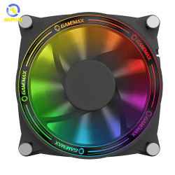 Quạt tản nhiệt cho máy tính GAMEMAX Lighting Ring Fan 12cm - RGB RAINBOW