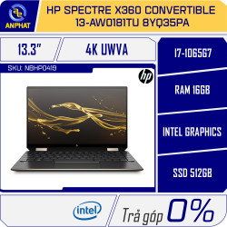 Laptop HP Spectre x360 Convertible 13-aw0181TU 8YQ35PA