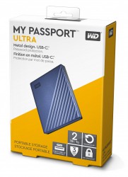 Ổ cứng gắn ngoài WD My PassPort Ultra 2.5" 2TB USB Type C (màu xanh) WDBC3C0020BBL