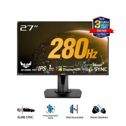 Màn Hình Gaming ASUS VG279QM (27 inch - IPS - 280Hz - 1ms - G-SYNC)