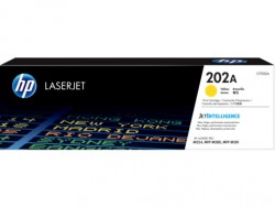 Mực hộp máy in laser HP 202A Yellow (CF502A) - Dùng cho máy in HP Color LaserJet Pro M254dw - M254nw - M280nw - M281fdn - M281fdw