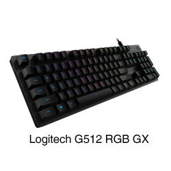 Bàn phím cơ Logitech G512 RGB GX Red switch