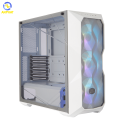 Vỏ case CoolerMaster MASTERBOX TD500 TG MESH WHITE ARGB