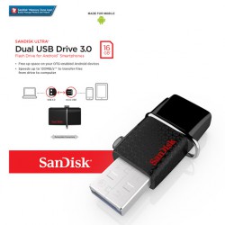 USB SanDisk Dual OTG USB Drive DD2 16G (SDDD2-016G-GAM46)