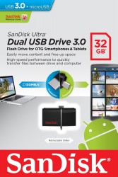 USB SanDisk Dual OTG USB Drive DD2 32G (SDDD2-032G-GAM46)