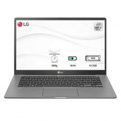 Laptop LG Gram 2020 14ZD90N-V.AX55A5 - Dark Silver