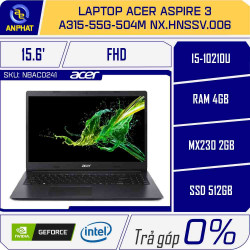 Laptop Acer Aspire 3 A315-55G-504M NX.HNSSV.006