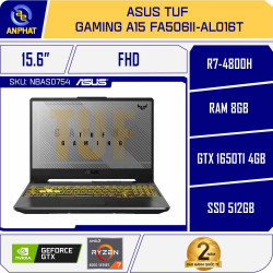 Laptop Asus TUF Gaming A15 FA506II-AL016T (Gray Metal)