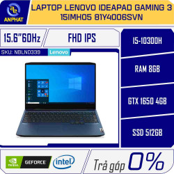 Laptop Lenovo IdeaPad Gaming 3 15IMH05 81Y4006SVN