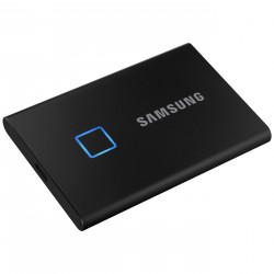 Ổ cứng di động SSD Samsung T7 Touch 1TB USB 3.2 Gen 2 - Đen (MU-PC1T0K)