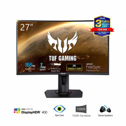 Màn Hình Gaming ASUS TUF VG27WQ (27 inch-2K HDR400-165Hz-1ms MPRT-G-SYNC Compatible-FreeSync-2 loa)