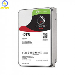 Ổ cứng Seagate Ironwolf 12TB NAS SATA 7200rpm 256MB cache (ST12000VN0008) 
