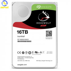Ổ cứng Seagate Ironwolf 16TB NAS SATA 7200rpm 256MB cache (ST16000VN001) 