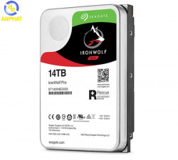Ổ cứng Seagate Ironwolf 14TB NAS SATA 7200rpm 256MB cache (ST14000VN0008) 