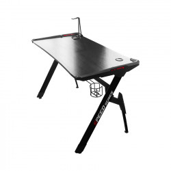 Bàn chơi game APC Speed R1 Black (Khung Thép Đen/ Mặt Gỗ) - APC Gaming Desk