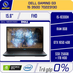 Laptop Dell Gaming G3 15 3500 70223130 