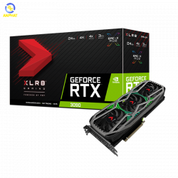 VGA PNY GeForce RTX 3090 24GB XLR8 Gaming REVEL EPIC-X RGB Triple Fan Edition (VCG309024TFXPPB)