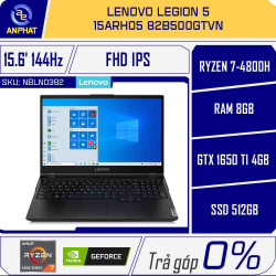 Laptop Lenovo Legion 5 15ARH05 82B500GTVN