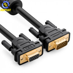 Cáp nối dài VGA 1 đâu âm 1 đầu dương 2m Ugreen UG-11614 Chính hãng