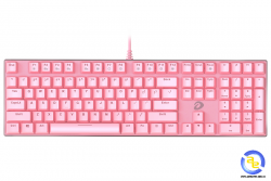 Bàn phím cơ DareU EK810 Queen Pink Red switch