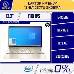 Laptop HP Envy 13-ba1027TU 2K0B1PA 