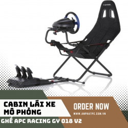 Buồng giả lập lái xe VR APC CHALLENGE Fold Racing SIM GY018 / Ghế đua xe mini gấp gọn Playseat