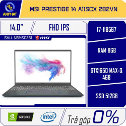 Laptop MSI Prestige 14 A11SCX 282VN