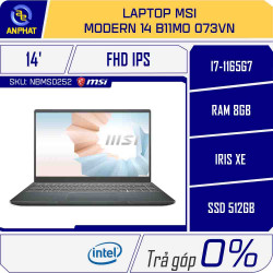 Laptop MSI Modern 14 B11MO 073VN