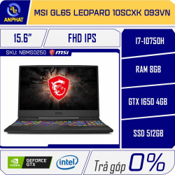 Laptop MSI GL65 Leopard 10SCXK 093VN