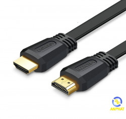 Cáp HDMI 2.0 dẹt dài 1,5m hỗ trợ 4K@60MHz chính hãng Ugreen 50819