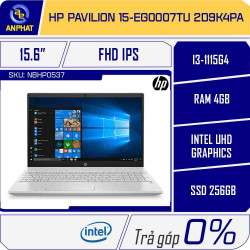 Laptop HP Pavilion 15-eg0007TU 2D9K4PA