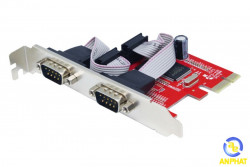 Card PCI-e to 2 cổng Com (RS232) Unitek Y-7504 