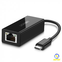 Cáp USB Type-C to Lan 10/100/1000Mbps chính hãng Ugreen 50307 