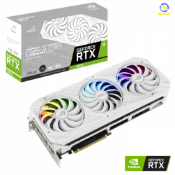 VGA ASUS ROG Strix GeForce RTX 3070 OC 8GB GDDR6 V2 White Edition (ROG-STRIX-RTX3070-O8G-WHITE-V2)