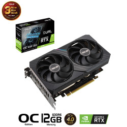 VGA ASUS Dual GeForce RTX 3060 V2 OC 12GB GDDR6 (DUAL-RTX3060-O12G-V2)